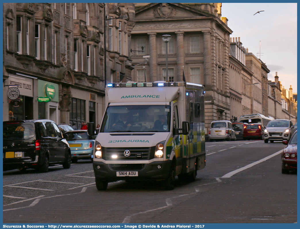 -
United Kingdom of Great Britain and Northern Ireland
Scottish Ambulance Service
Volkswagen Crafter I generation restyling
Parole chiave: United;Kingdom;Great;Britain;Northern;Ireland;Scottish;Ambulance;Service;Volkswagen;Crafter