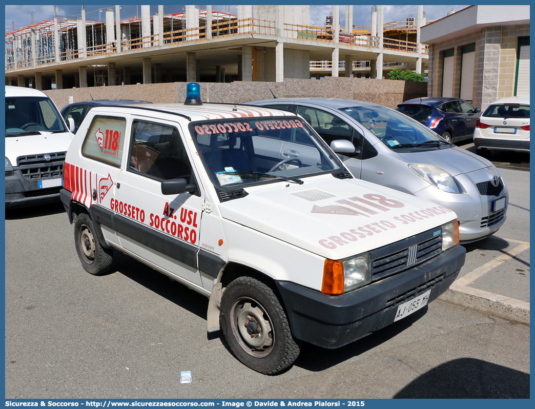 -
118 Grosseto Soccorso
Fiat Panda 4x4 II serie
Parole chiave: 118;Grosseto;Soccorso;Fiat;Panda;4x4