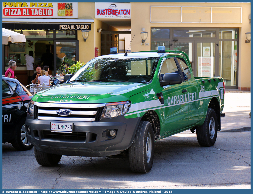 CC DN220
Arma dei Carabinieri
Comando Unità per la Tutela Forestale, 
Ambientale e Agroalimentare
Ford Ranger III serie restyling
Allestitore DiviTec S.r.l
Parole chiave: CC;C.C.;Arma;dei;Carabinieri;Comando;Unità;per;la;Tutela;Forestale;Ambientale;Agroalimentare;Ford;Ranger;Divitec