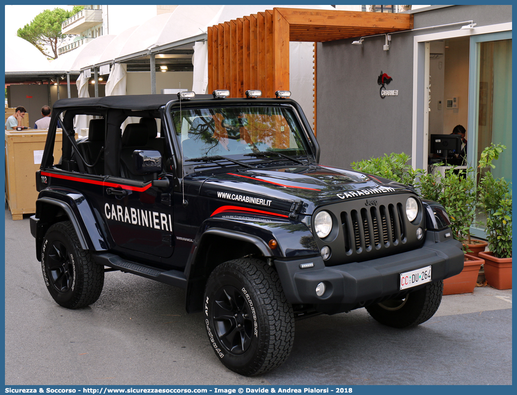 CC DU264
Arma dei Carabinieri
Jeep Wrangler JK III serie
Parole chiave: CC;C.C.;Arma;dei;Carabinieri;Jeep;Wrangler;JK