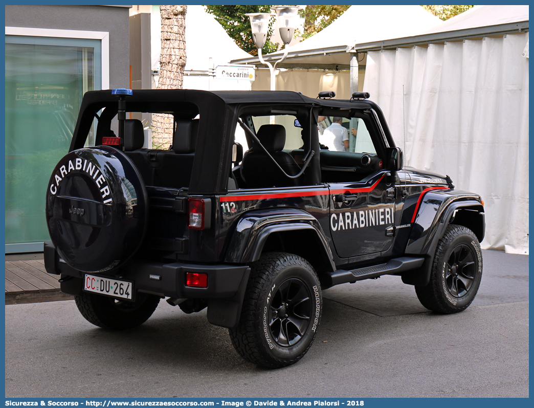 CC DU264
Arma dei Carabinieri
Jeep Wrangler JK III serie
Parole chiave: CC;C.C.;Arma;dei;Carabinieri;Jeep;Wrangler;JK