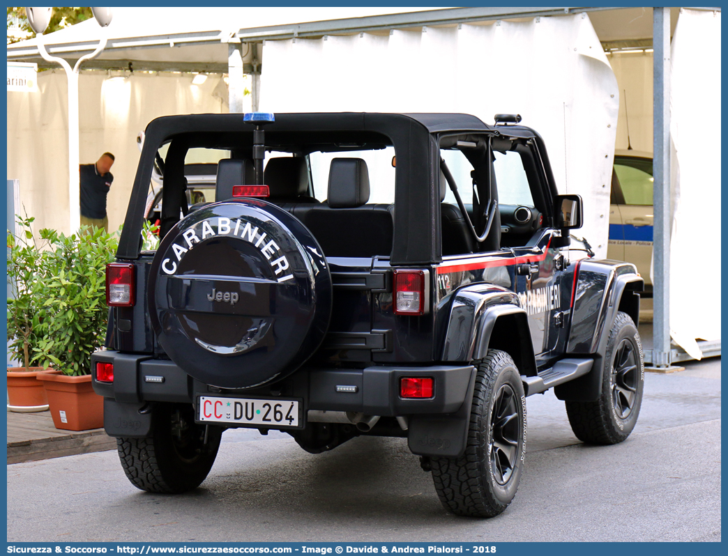 CC DU264
Arma dei Carabinieri
Jeep Wrangler JK III serie
Parole chiave: CC;C.C.;Arma;dei;Carabinieri;Jeep;Wrangler;JK