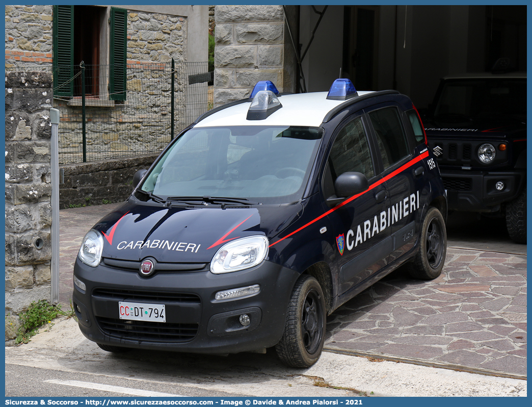 CC DT794
Arma dei Carabinieri
Comando Unità per la Tutela Forestale, 
Ambientale e Agroalimentare
Fiat Nuova Panda 4x4 II serie restyling
Parole chiave: CC;C.C.;Arma;dei;Carabinieri;Comando;Unità;per;la;Tutela;Forestale;Ambientale;Agroalimentare;Fiat;Nuova;Panda;4x4