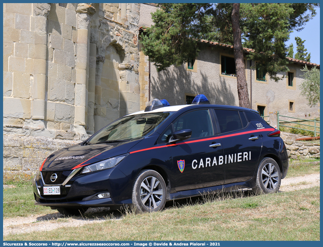 CC ED128
Arma dei Carabinieri
Comando Unità per la Tutela Forestale, 
Ambientale e Agroalimentare
Nissan Leaf II serie
Allestitore Cita Seconda S.r.l.
Parole chiave: CC;C.C.;Arma;dei;Carabinieri;Comando;Unità;per;la;Tutela;Forestale;Ambientale;Agroalimentare;Nissan;Leaf;Cita;Seconda