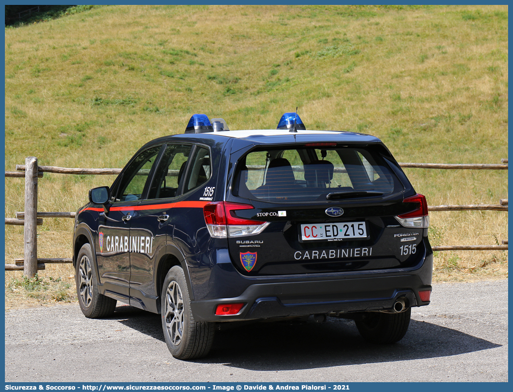 CC ED215
Arma dei Carabinieri
Comando Unità per la Tutela Forestale, 
Ambientale e Agroalimentare
Subaru Forester e-Boxer
Parole chiave: CC;C.C.;Arma;dei;Carabinieri;Comando;Unità;per;la;Tutela;Forestale;Ambientale;Agroalimentare;Subaru;Forester;e-Boxer