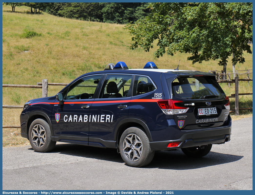 CC ED215
Arma dei Carabinieri
Comando Unità per la Tutela Forestale, 
Ambientale e Agroalimentare
Subaru Forester e-Boxer
Parole chiave: CC;C.C.;Arma;dei;Carabinieri;Comando;Unità;per;la;Tutela;Forestale;Ambientale;Agroalimentare;Subaru;Forester;e-Boxer