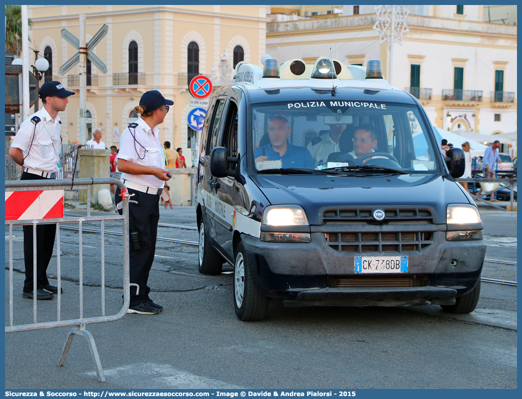 -
Polizia Municipale
Comune di Gallipoli
Fiat Doblò I serie
Allestitore Elevox S.r.l.
Parole chiave: Polizia;Locale;Municipale;Gallipoli;Fiat;Doblò;Doblo;Elevox