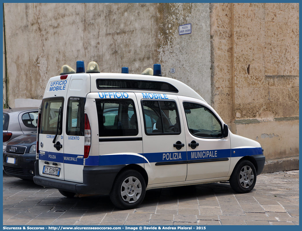 -
Polizia Locale
Comune di Ugento
Fiat Doblò I serie
Parole chiave: Polizia;Locale;Municipale;Ugento;Fiat;Doblò