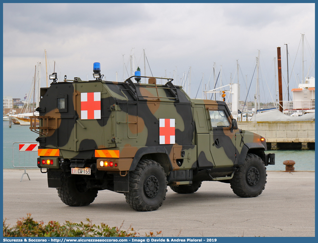 EI CW153
Esercito Italiano
Sanità Militare
Iveco VTLM Lince
Parole chiave: EI;E.I.;Esercito;Italiano;Sanità Militare;Iveco;VTLM;Lince