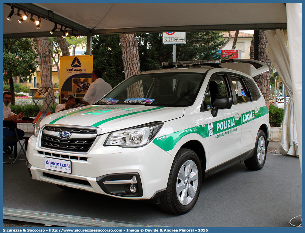 -
Polizia Locale
Comune di Pieve Emanuele
Subaru Forester VI serie restyling
Allestitore Bertazzoni S.r.l.
Parole chiave: PM;PL;P.M.;P.L.;Polizia;Locale;Municipale;Pieve;Emanuele;Subaru;Forester;Bertazzoni