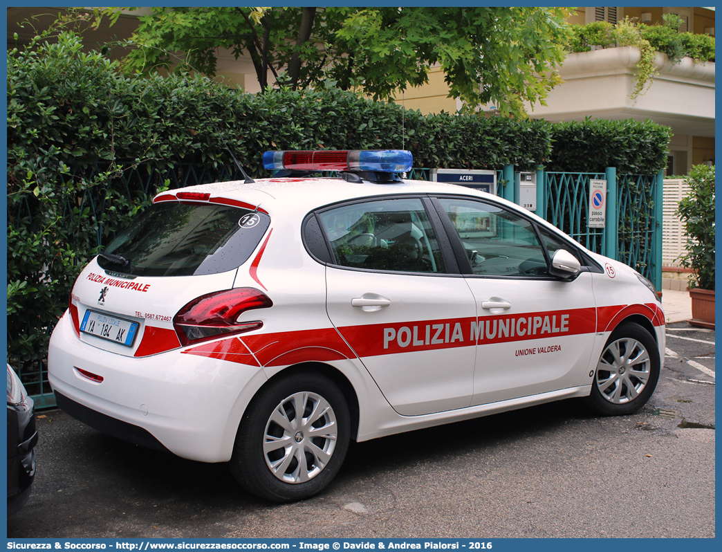 Polizia Locale YA184AK
Polizia Municipale
Unione Comuni Valdera
Peugeot 208 I serie restyling
Allestitore Ciabilli S.r.l.
Parole chiave: Polizia;Locale;Municipale;Valdera;Bientina;Buti;Calcinaia;Capannoli;Casciana Terme;Chianni;Lajatico;Lari;Palaia;Peccioli;Ponsacco;Pontedera;Santa Maria a Monte;Terricciola;Peugeot;208;Ciabilli