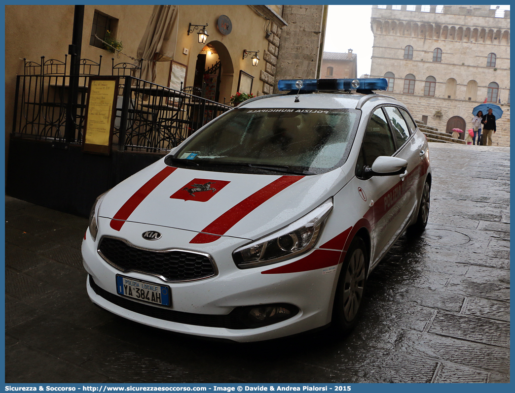 Polizia Locale YA384AH
Polizia Municipale
Comune di Montepulciano
Kia Cee'd Sportswagon
Allestitore Ciabilli S.r.l.
Parole chiave: Polizia;Locale;Municipale;Chianciano Terme;Kia;Ceed;Sportswagon;Ciabilli