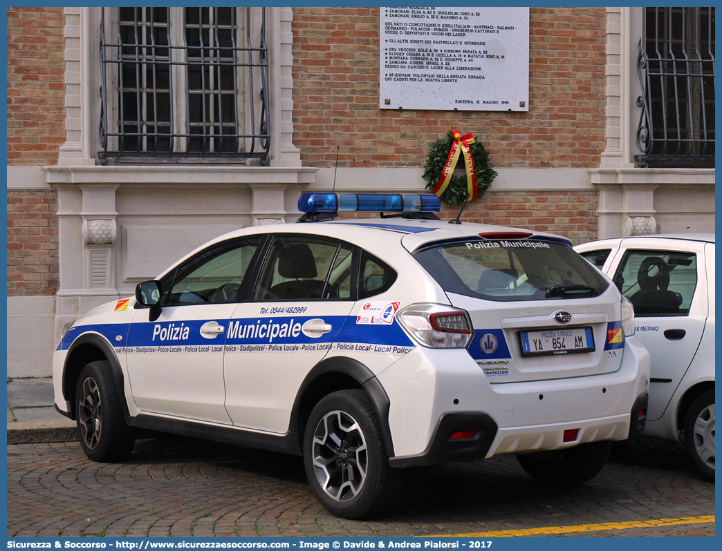 Polizia Locale YA854AM
Polizia Municipale
Comune di Ravenna
Subaru XV I serie restyling
Allestitore Bertazzoni S.r.l.
Parole chiave: Polizia;Locale;Municipale;Ravenna;Subaru;XV;Bertazzoni