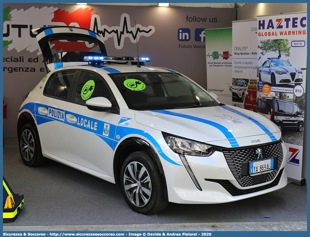 Polizia Locale YA869AL
Polizia Locale
Comune di Majano
Peugeot e-208
Allestitore Futura Veicoli Speciali
Parole chiave: Polizia;Locale;Municipale;Majano;Peugeot;e-208;Futura;Veicoli;Speciali