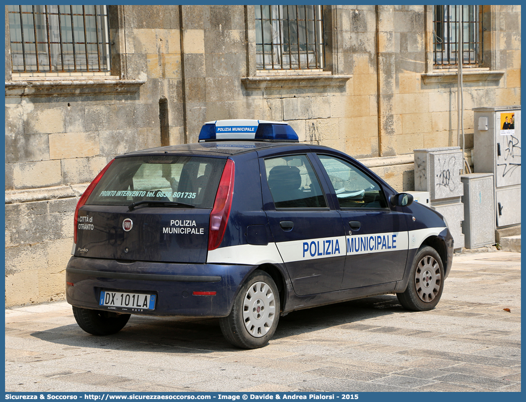 -
Polizia Locale
Comune di Otranto
Fiat Punto Classic
Parole chiave: Polizia;Locale;Municipale;Otranto;Punto