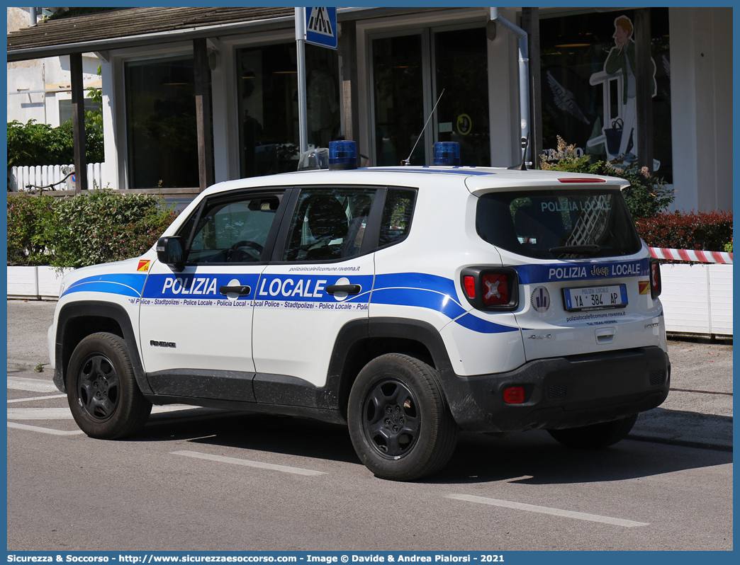 Polizia Locale YA384AP
Polizia Municipale
Comune di Ravenna
Jeep Renegade I serie restyling
Allestitore Autocarrozzeria Moderna S.r.l.
Parole chiave: Polizia;Locale;Municipale;Ravenna;Jeep;Renegade;Moderna