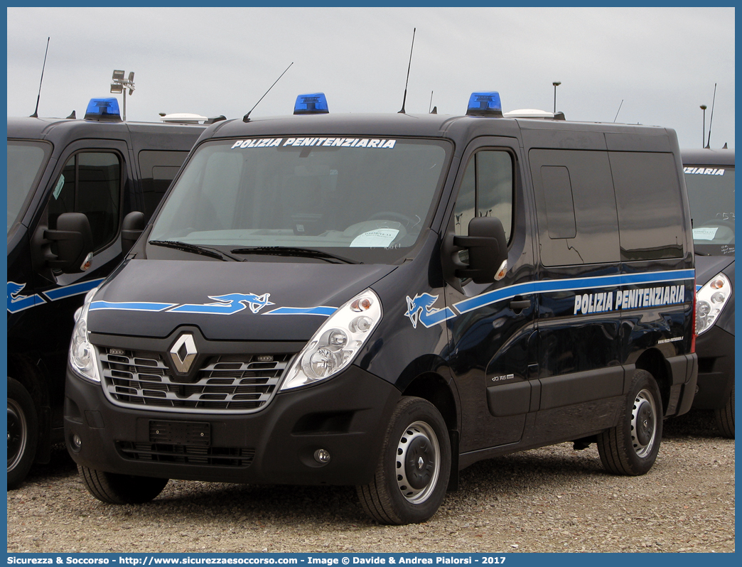 -
Polizia Penitenziaria
Renault Master IV serie
Allestitore Focaccia Group S.r.l. 
Parole chiave: PP;P.P.;Pol.Pen.;PolPen;AdiC;A.diC.;Agenti;di;Custodia;Polizia;Penitenziaria;Nucleo;Traduzioni;Piantonamenti;Renault;Master;Focaccia