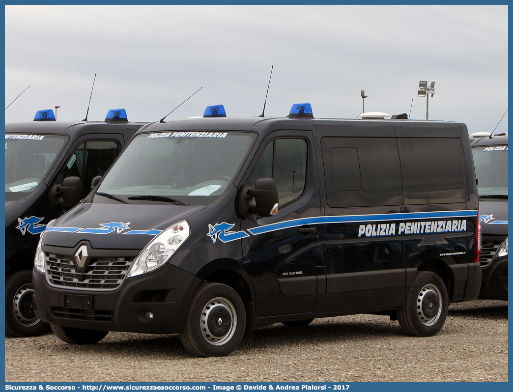 -
Polizia Penitenziaria
Renault Master IV serie
Allestitore Focaccia Group S.r.l. 
Parole chiave: PP;P.P.;Pol.Pen.;PolPen;AdiC;A.diC.;Agenti;di;Custodia;Polizia;Penitenziaria;Nucleo;Traduzioni;Piantonamenti;Renault;Master;Focaccia