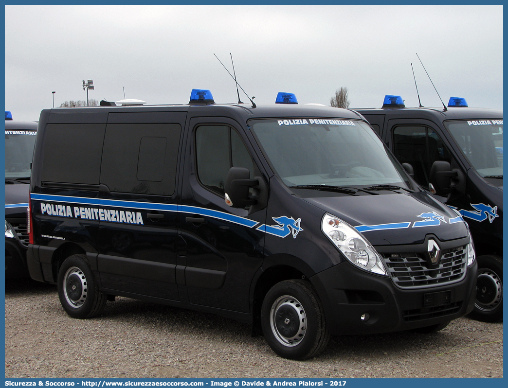 -
Polizia Penitenziaria
Renault Master IV serie
Allestitore Focaccia Group S.r.l. 
Parole chiave: PP;P.P.;Pol.Pen.;PolPen;AdiC;A.diC.;Agenti;di;Custodia;Polizia;Penitenziaria;Nucleo;Traduzioni;Piantonamenti;Renault;Master;Focaccia