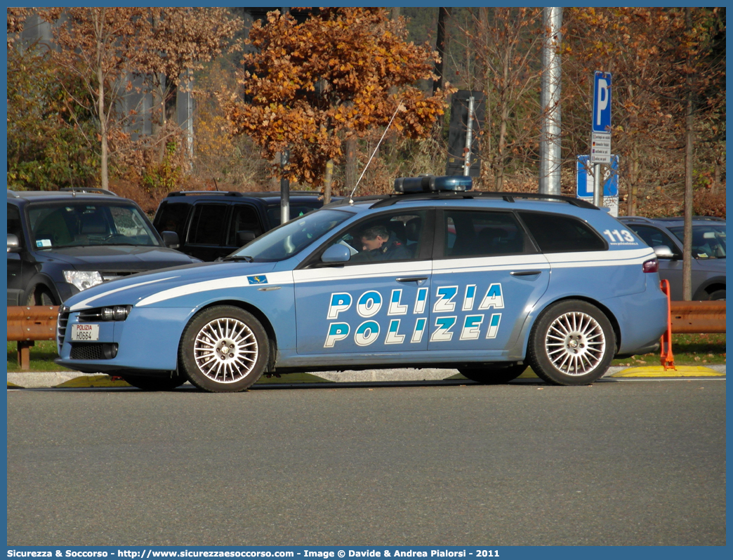 Polizia H0664
Polizia di Stato
Questura di Bolzano
Polizia Stradale
Alfa Romeo 159 Sportwagon
Parole chiave: Polizia di Stato;Polizia;PS;Polizia Stradale;Questura di Bolzano;Bolzano;Alfa;Romeo;159;Sportwagon