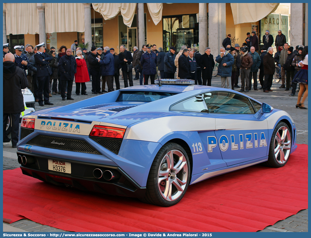 Polizia H3376
Polizia di Stato
Polizia Stradale
Lamborghini Gallardo
LP560-4 restyling
Parole chiave: Polizia di Stato;Polizia;PS;Polizia Stradale;Lamborghini;Gallardo;LP560;restyling;H3376