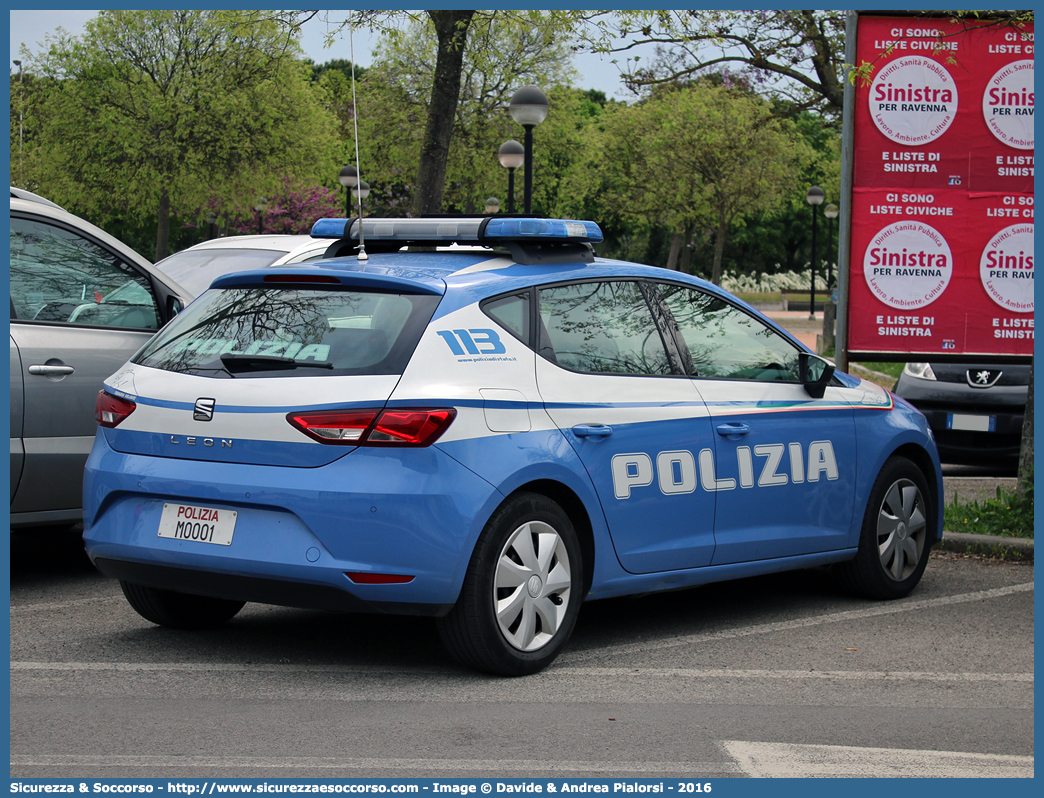 Polizia M0001
Polizia di Stato 
Squadra Volante
Seat Leon III serie
Allestitore Nuova Carrozzeria Torinese S.r.l.
Parole chiave: PS;P.S.;Polizia;di;Stato;Squadra;Volante;Seat;Leon;nct;nuova;carrozzeria;torinese