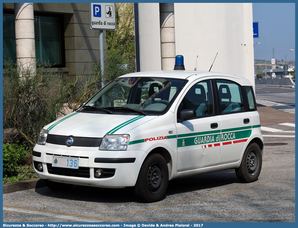 Polizia 136
Repubblica di San Marino
Guardia di Rocca
Fiat Nuova Panda I serie
Parole chiave: Repubblica;San Marino;RSM;R.S.M.;Guardia di Rocca;Guardia;Rocca;Fiat;Nuova;Panda