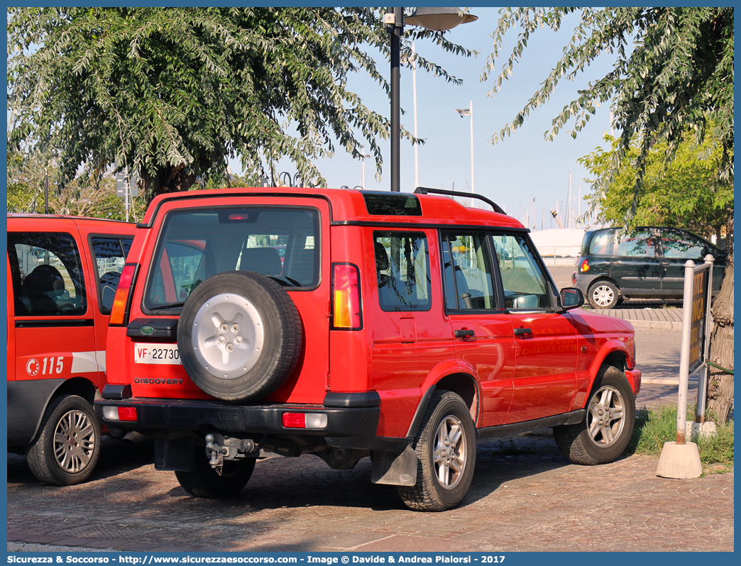 VF 22730
Corpo Nazionale Vigili del Fuoco
Land Rover Discovery II serie restyling
Parole chiave: Corpo;Nazionale;Vigili del Fuoco;Vigili;Fuoco;Land Rover;Discovery