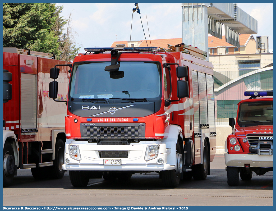 VF 27275
Corpo Nazionale Vigili del Fuoco
Volvo FL280 IV serie
Allestitore BAI S.r.l.
Parole chiave: VF;V.F.;VVF;V.V.F.;Corpo;Nazionale;Vigili del Fuoco;Vigili;Fuoco;APS;A.P.S.;AutoPompaSerbatoio;AutoPompa;Volvo;FL;280;FL280;BAI