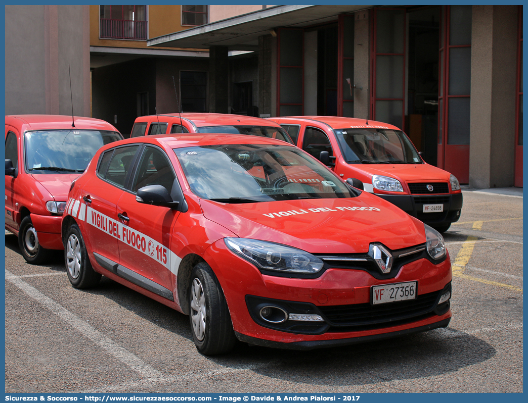 VF 27366
Corpo Nazionale Vigili del Fuoco
Renault Megane V serie
Allestitore Focaccia Group S.r.l.
Parole chiave: VVF;V.V.F.;Corpo;Nazionale;Vigili;del;Fuoco;Renault;Megane;Focaccia