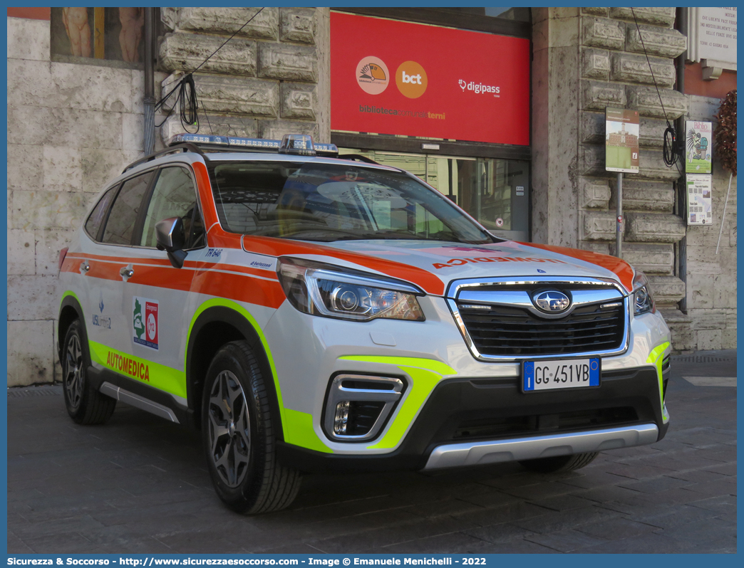 TR 646
118 Umbria Soccorso
Azienda USL Umbria 2
Subaru Forester e-Boxer
Allestitore Bertazzoni S.r.l.
Parole chiave: 118;Umbria;Soccorso;Terni;Automedica;Automedicalizzata;Auto Medica;Auto Medicalizzata;Subaru;Forester;Bertazzoni