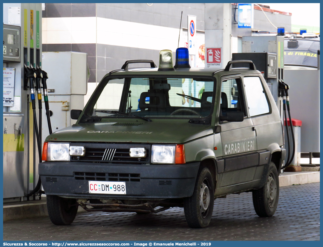 CC DM988
Arma dei Carabinieri
Comando Unità per la Tutela Forestale, 
Ambientale e Agroalimentare
Fiat Panda 4x4 I serie
Parole chiave: CC;C.C.;Arma;dei;Carabinieri;Comando;Unità;per;la;Tutela;Forestale;Ambientale;Agroalimentare;Fiat;Panda;4x4