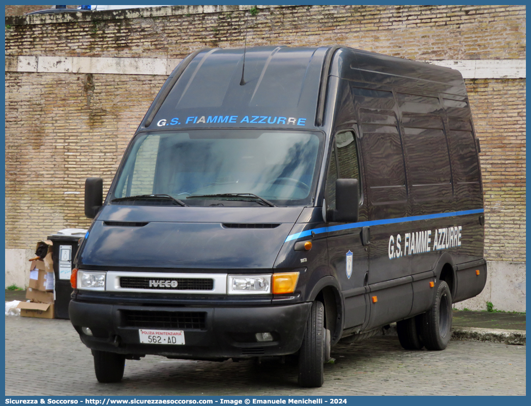 Polizia Penitenziaria 562AD
Polizia Penitenziaria
Gruppo Sportivo Fiamme Azzurre
Iveco Daily 50C13 III serie
Parole chiave: 029AE;029 AE;Polizia;Penitenziaria;Gruppo;Sportivo;Fiamme;Azzurre;Iveco;Daily;50C13;50 C 13;50C 13;50 C13