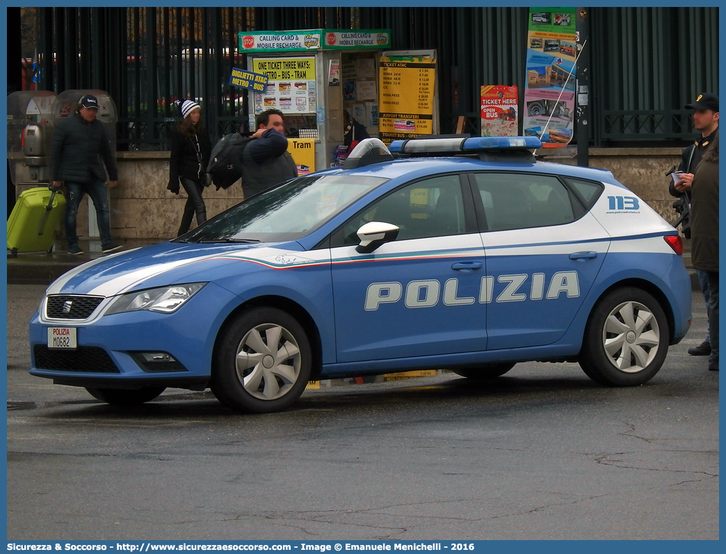 Polizia M0682
Polizia di Stato 
Squadra Volante
Seat Leon III serie
Allestitore Nuova Carrozzeria Torinese S.r.l.
Parole chiave: PS;P.S.;Polizia;di;Stato;Squadra;Volante;Seat;Leon