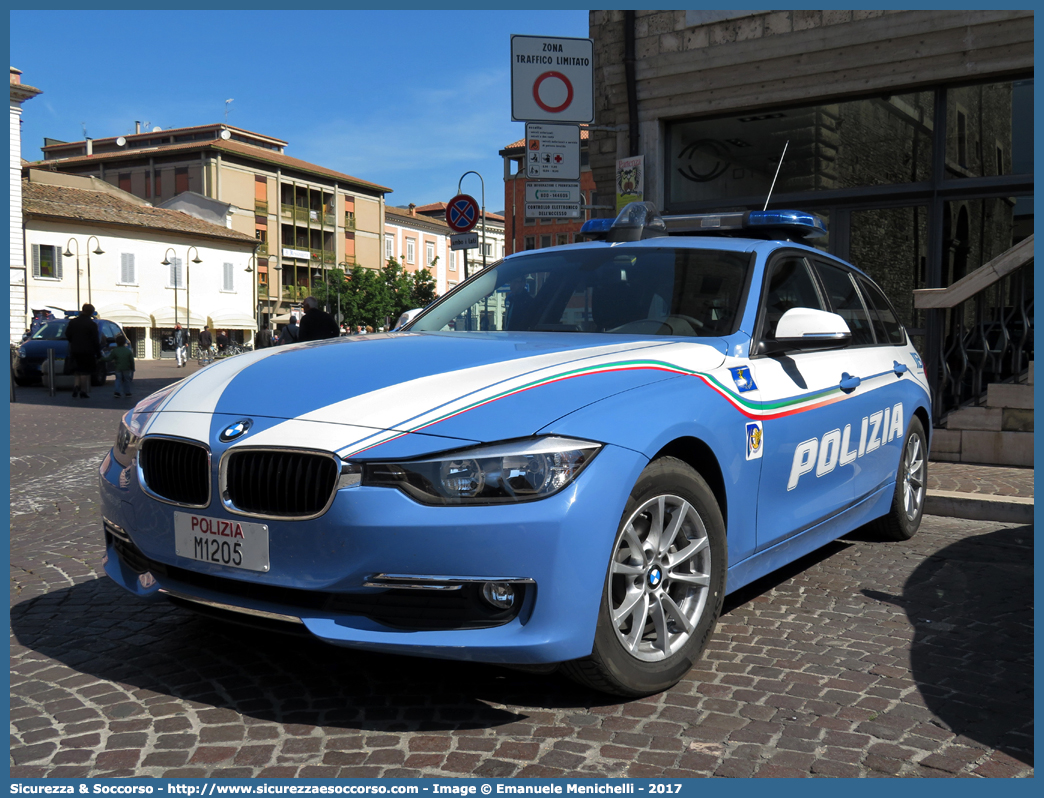 Polizia M1205
Polizia di Stato
Polizia Stradale
Bmw Serie 3 F31 Touring
Allestitore Carrozzeria Marazzi S.r.l.
Parole chiave: PS;P.S.;Polizia;di;Stato;Stradale;Bmw;Serie 3;F31;F 31;Touring;Marazzi