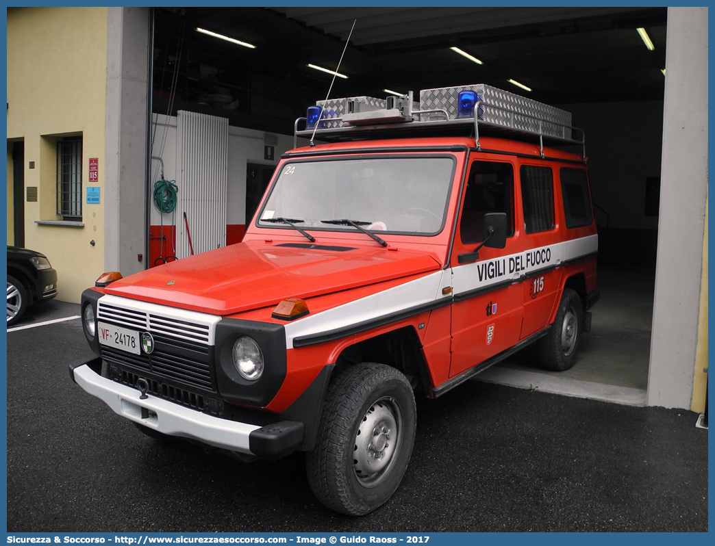 VF 24178
Corpo Nazionale Vigili del Fuoco
Puch G-Class I serie
Parole chiave: Corpo;Nazionale;Vigili del Fuoco;Vigili;Fuoco;Puch;G-Class