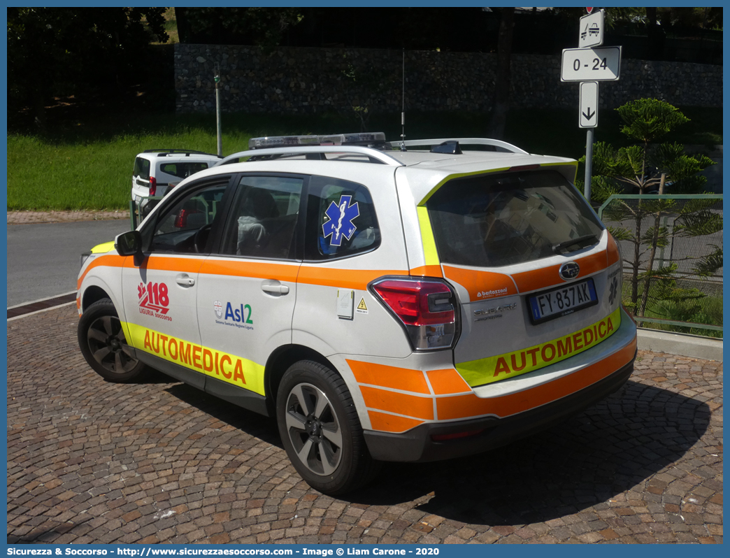 SIERRA 3
118 Savona Soccorso
Subaru Forester VI serie restyling
Allestitore Bertazzoni S.r.l.
Parole chiave: 118;Savona;Soccorso;Automedica;Subaru;Forester;Bertazzoni