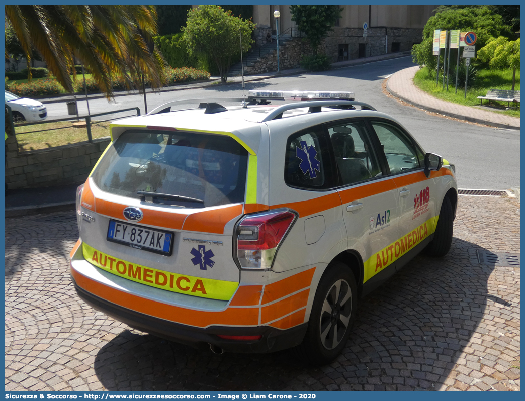 SIERRA 3
118 Savona Soccorso
Subaru Forester VI serie restyling
Allestitore Bertazzoni S.r.l.
Parole chiave: 118;Savona;Soccorso;Automedica;Subaru;Forester;Bertazzoni