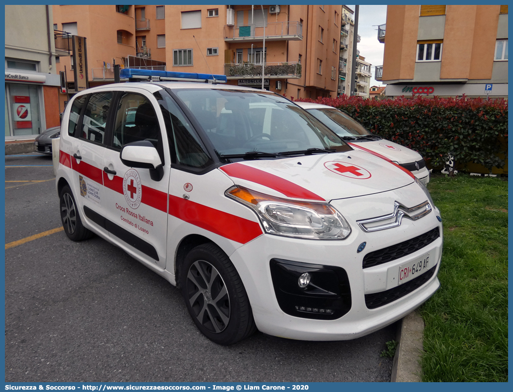 CRI 649AF
Croce Rossa Italiana
Loano (SV)
Citroen C3 Picasso II serie
Allestitore AVS S.a.s.
Parole chiave: CRI;C.R.I.;Croce;Rossa;Italiana;Citroen;C3;Picasso;AVS;A.V.S.