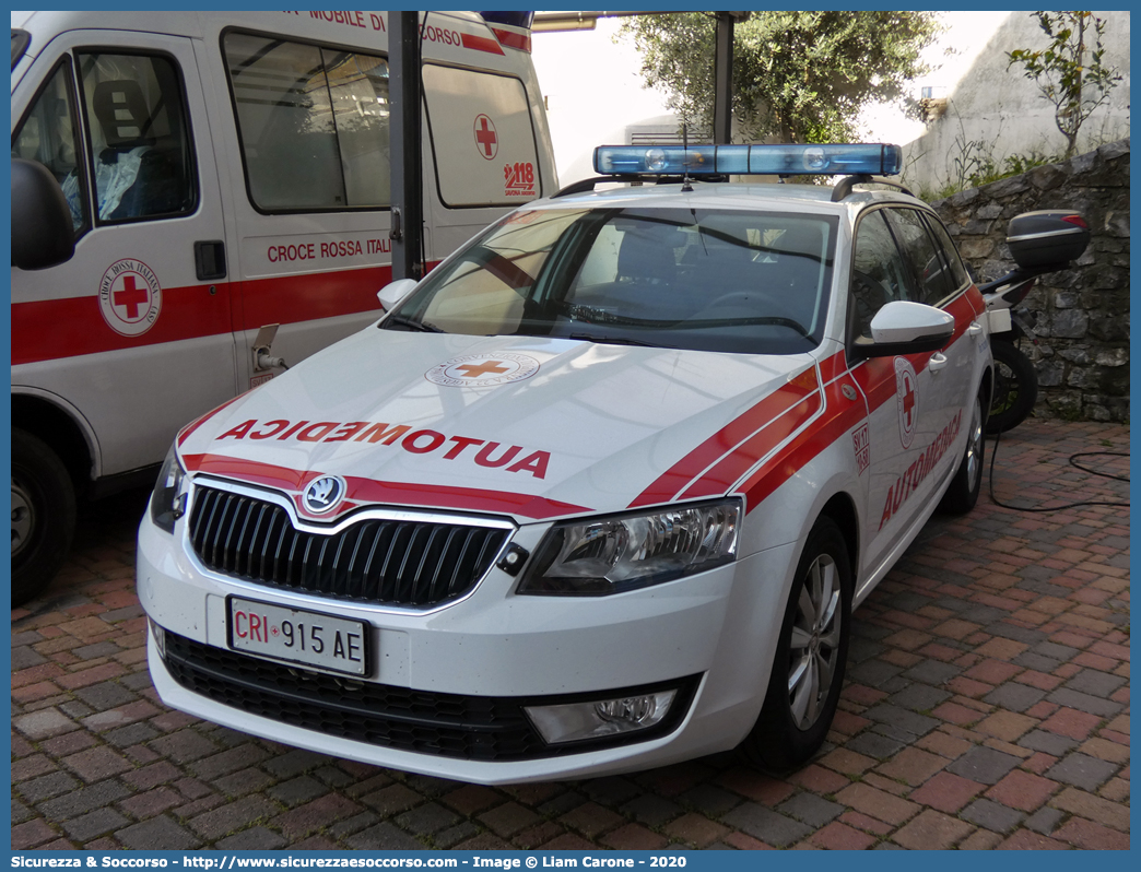 CRI 915AE
Croce Rossa Italiana
Ceriale (SV)
Skoda Octavia Wagon IV serie
Allestitore AVS S.a.s.
Parole chiave: CRI;C.R.I.;Croce;Rossa;Italiana;Automedica;Auto Medica;Automedicalizzata;Auto Medicalizzata;Skoda;Octavia;Wagon;Ceriale;AVS