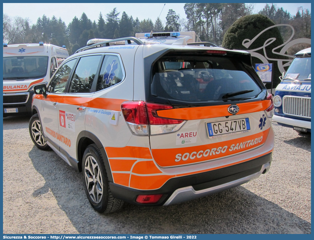 0941
118 Agenzia Regionale Emergenza Urgenza
Regione Lombardia
Subaru Forester e-Boxer
Allestitore Bertazzoni S.r.l.
Parole chiave: 118;AREU;A.R.E.U.;S.S.U.Em.;SSUEm;Lombardia;Automedica;Subaru;Forester;e-boxer;Bertazzoni