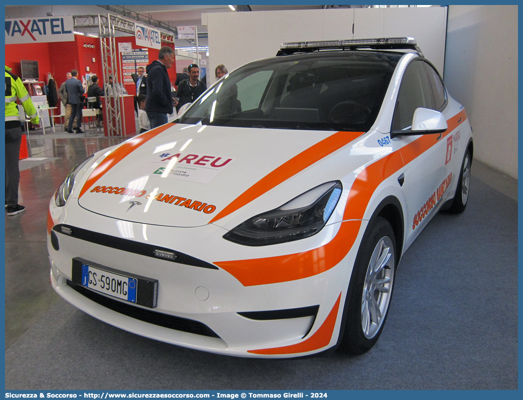 0467
118 Azienda Regionale Emergenza Urgenza
Regione Lombardia
Tesla Model Y
Allestitore Bertazzoni S.r.l.

Parole chiave: 118;AREU;A.R.E.U.;S.S.U.Em.;SSUEm;Lombardia;Automedica;Tesla;Model;Y;Bertazzoni