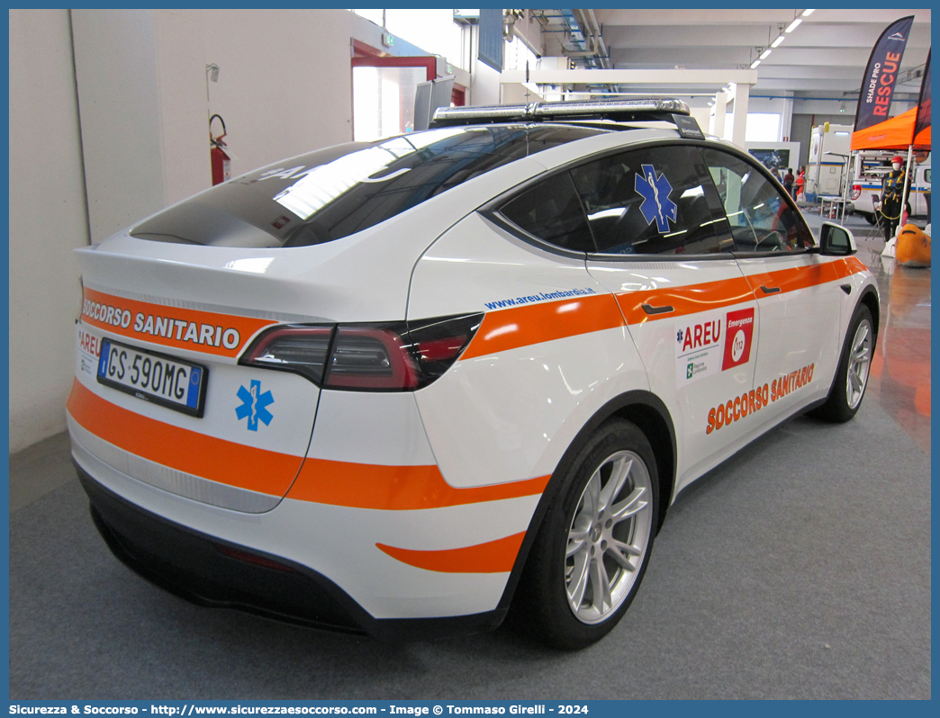 0467
118 Azienda Regionale Emergenza Urgenza
Regione Lombardia
Tesla Model Y
Allestitore Bertazzoni S.r.l.

Parole chiave: 118;AREU;A.R.E.U.;S.S.U.Em.;SSUEm;Lombardia;Automedica;Tesla;Model;Y;Bertazzoni