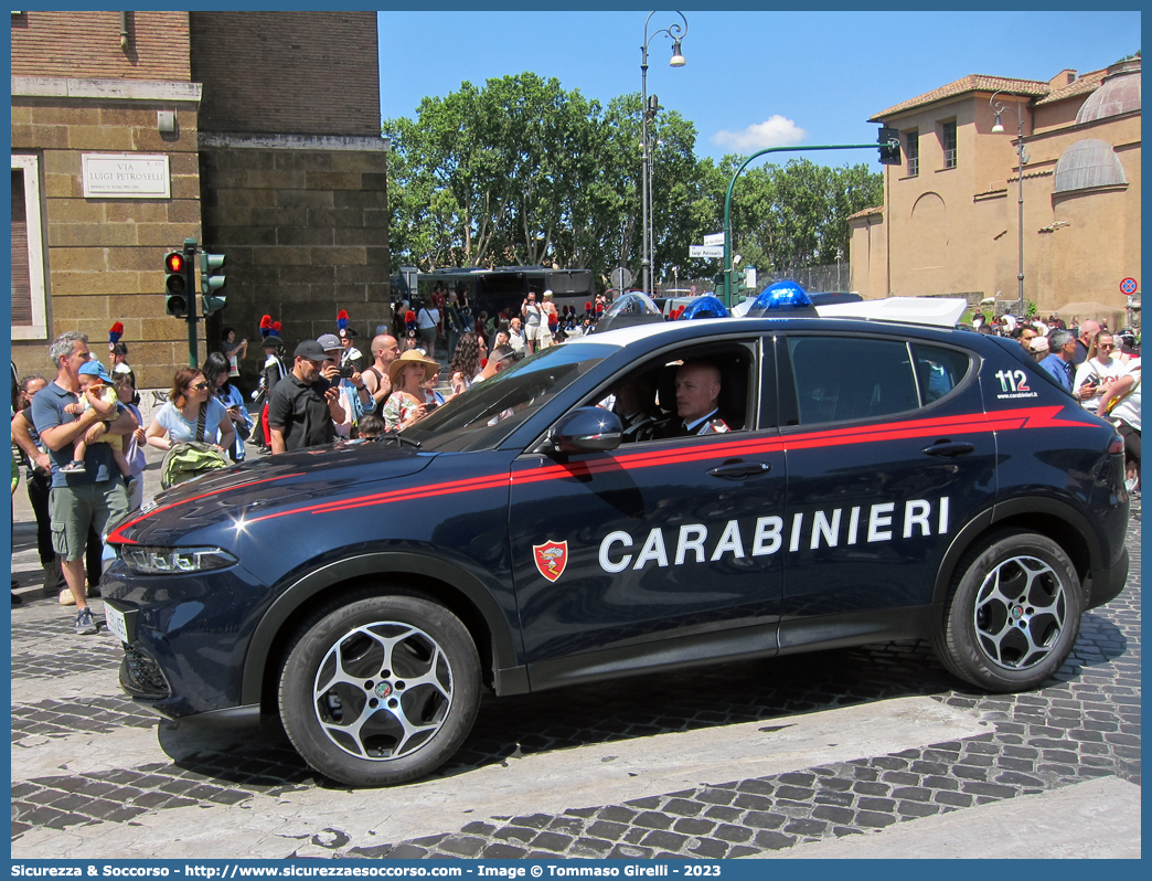 CC EG455
Arma dei Carabinieri
Alfa Romeo Tonale
Parole chiave: CC;C.C.;Arma;dei;Carabinieri;Nucleo;Radiomobile;Alfa;Romeo;Tonale;API;A.P.I.;Aliquota;Primo;Intervento