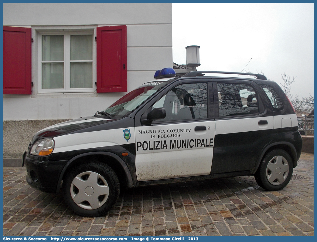 -
Polizia Locale
Comune di Folgaria
Suzuki Ignis 4x4 I serie
Parole chiave: Polizia;Locale;Municipale;Folgaria;Suzuki;Ignis