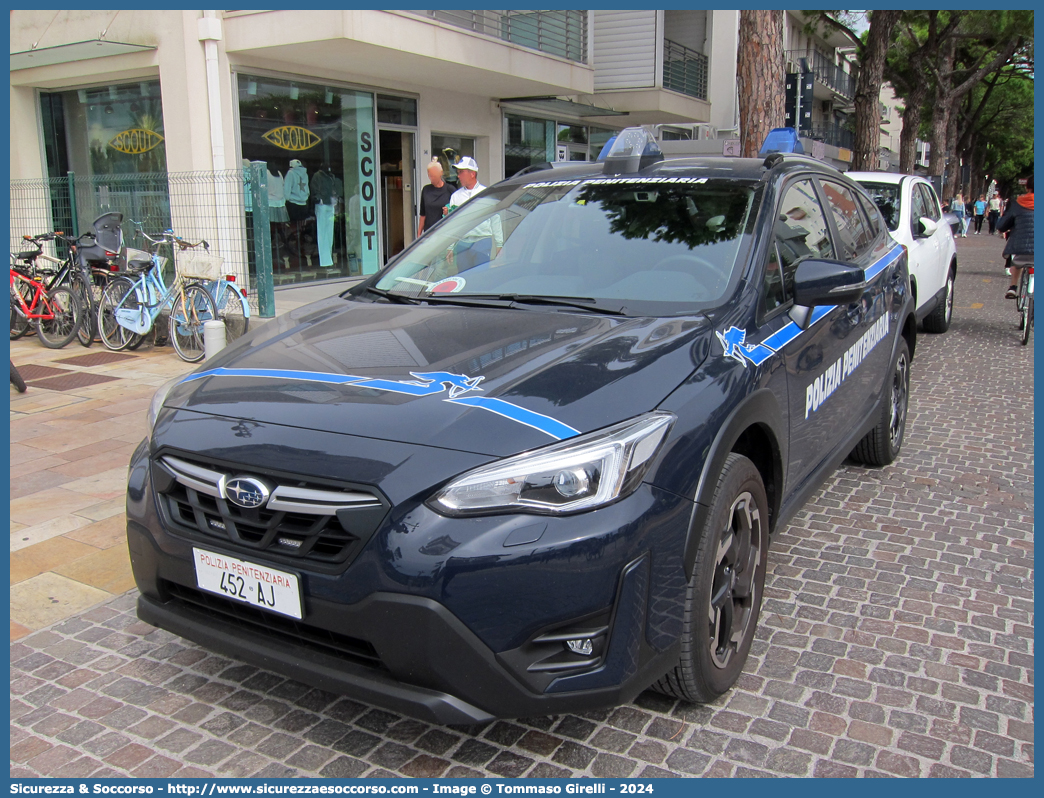 Polizia Penitenziaria 452AJ
Polizia Penitenziaria
Nucleo Traduzioni e Piantonamenti
Subaru XV E-Boxer
Parole chiave: PolPen;Pol.Pen.;AdiC;A.diC.;Agenti;di;Custodia;Polizia;Penitenziaria;Subaru;XV