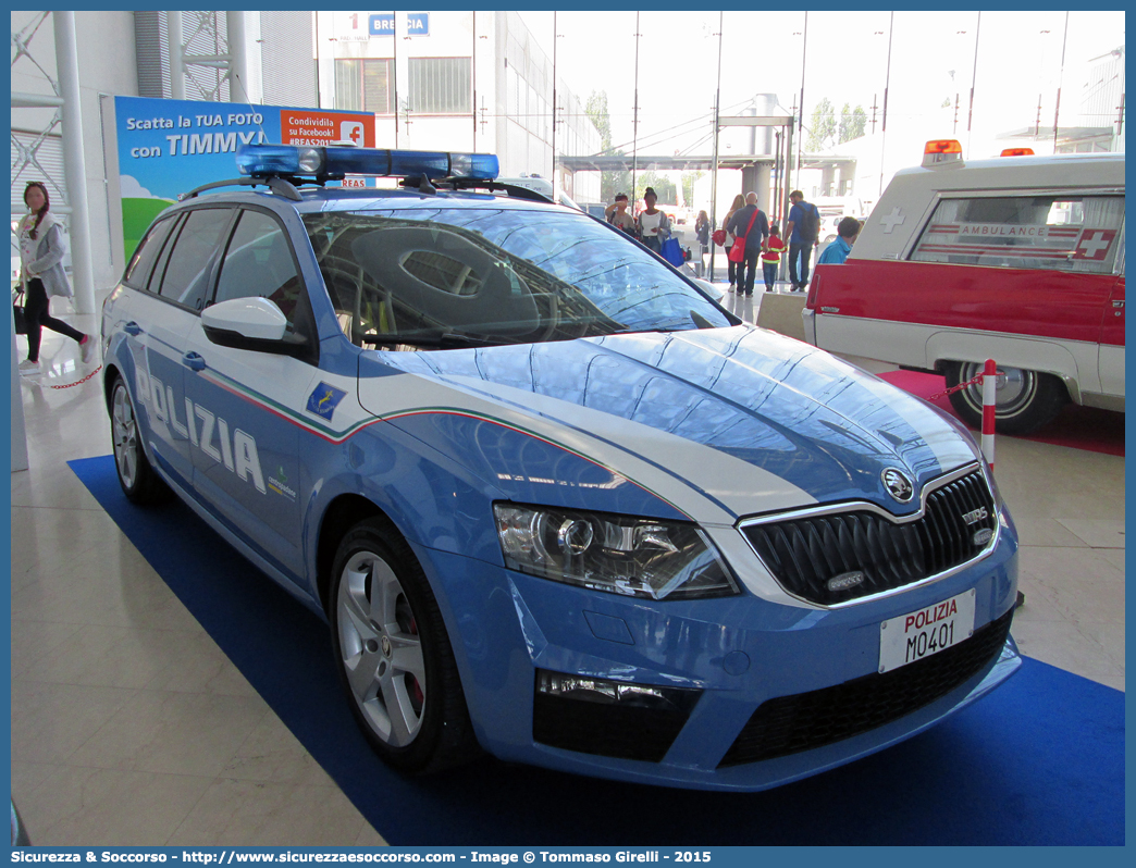 Polizia M0401
Polizia di Stato
Polizia Stradale
Autostrade Centropadane
Skoda Octavia Wagon RS IV serie
Allestitore Bertazzoni S.r.l.
Parole chiave: PS;P.S.;Polizia;di;Stato;Stradale;Autostradale;Autostrade;Centropadane;Centro;Padane;Skoda;Octavia;Wagon;RS;Bertazzoni