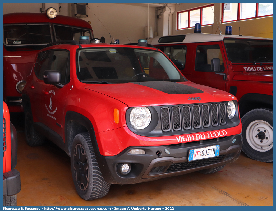 VF 6J5TN
Corpo Vigili del Fuoco Volontari Riva del Garda
Jeep Renegade I serie
Parole chiave: VF;V.F.;Vigili del Fuoco;Vigili;Fuoco;Volontari;Riva del Garda;Jeep;Renegade