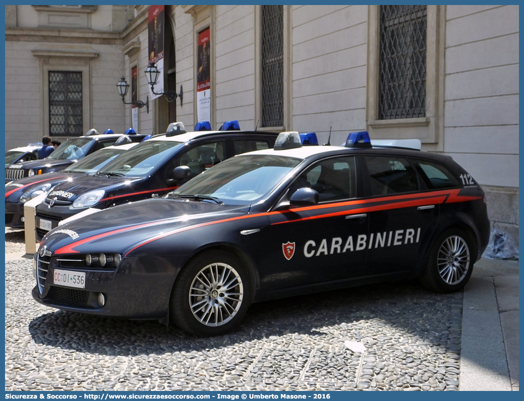 CC DI536
Arma dei Carabinieri
Alfa Romeo 159 Sportwagon
Parole chiave: CC;Arma;dei;Carabinieri;Alfa;Romeo;159;Sportwagon;CI;536