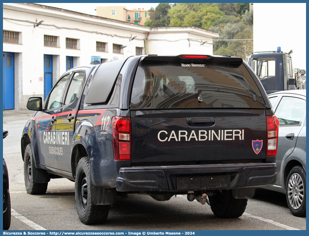 -
Arma dei Carabinieri
Centro e Nuclei Subacquei
Isuzu D-Max II serie restyling
Allestitore Maritan S.r.l.
Parole chiave: Arma dei Carabinieri;Centro e Nuclei Subacquei;Isuzu;D-Max;Maritan